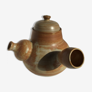Artisanal sandstone teapot large original size