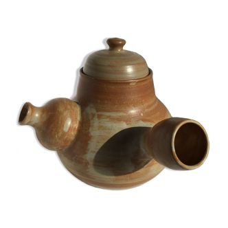 Artisanal sandstone teapot large original size