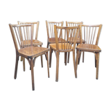 6 Baumann bistro chairs with bars