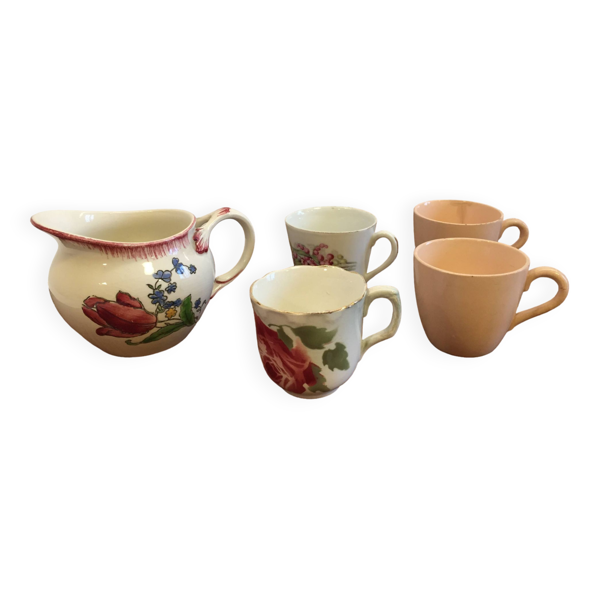 Gien coffee service from the 1930s