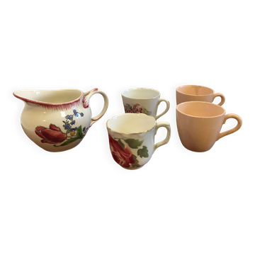 Gien coffee service from the 1930s