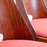Chaises de salle à manger vintage par Radomír Hofman, années 1960, ensemble de 4