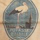 Ancient canvas bag