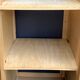 Vintage wardrobe with compass feet 1960