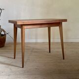 Vintage oak wallet table
