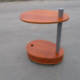 Mobile side table, 1980s