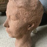 Terracotta bust