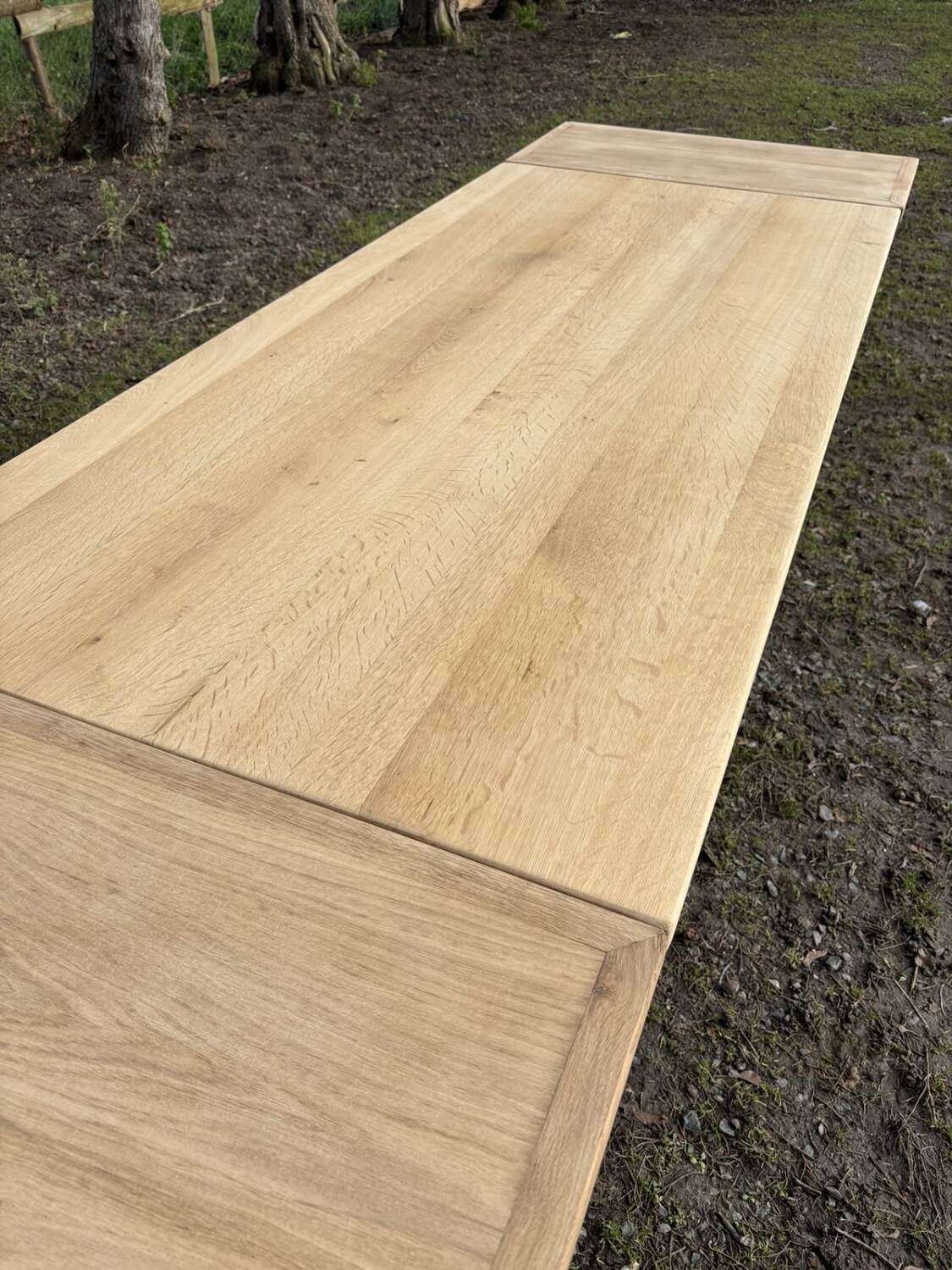 Beautiful solid oak farmhouse table