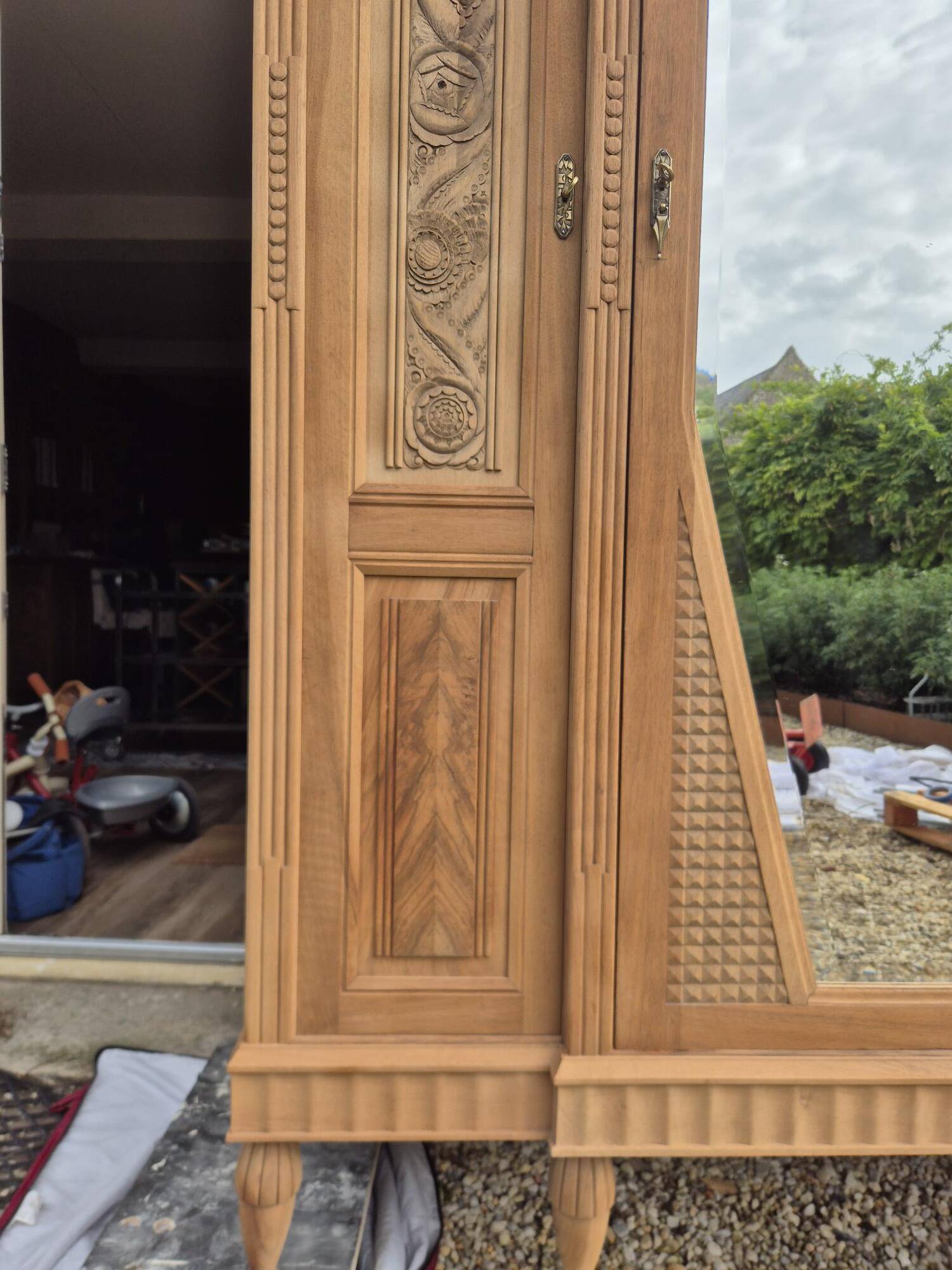 Vintage Art Deco wardrobe