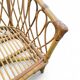 Vintage rattan sofa