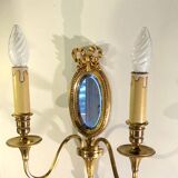 Louis XVI Wall Lamp Mirror Lucien Gau