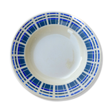 Assiette creuse faience Badonvillier