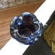 Black ceramic vase