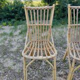 4 rattan chairs