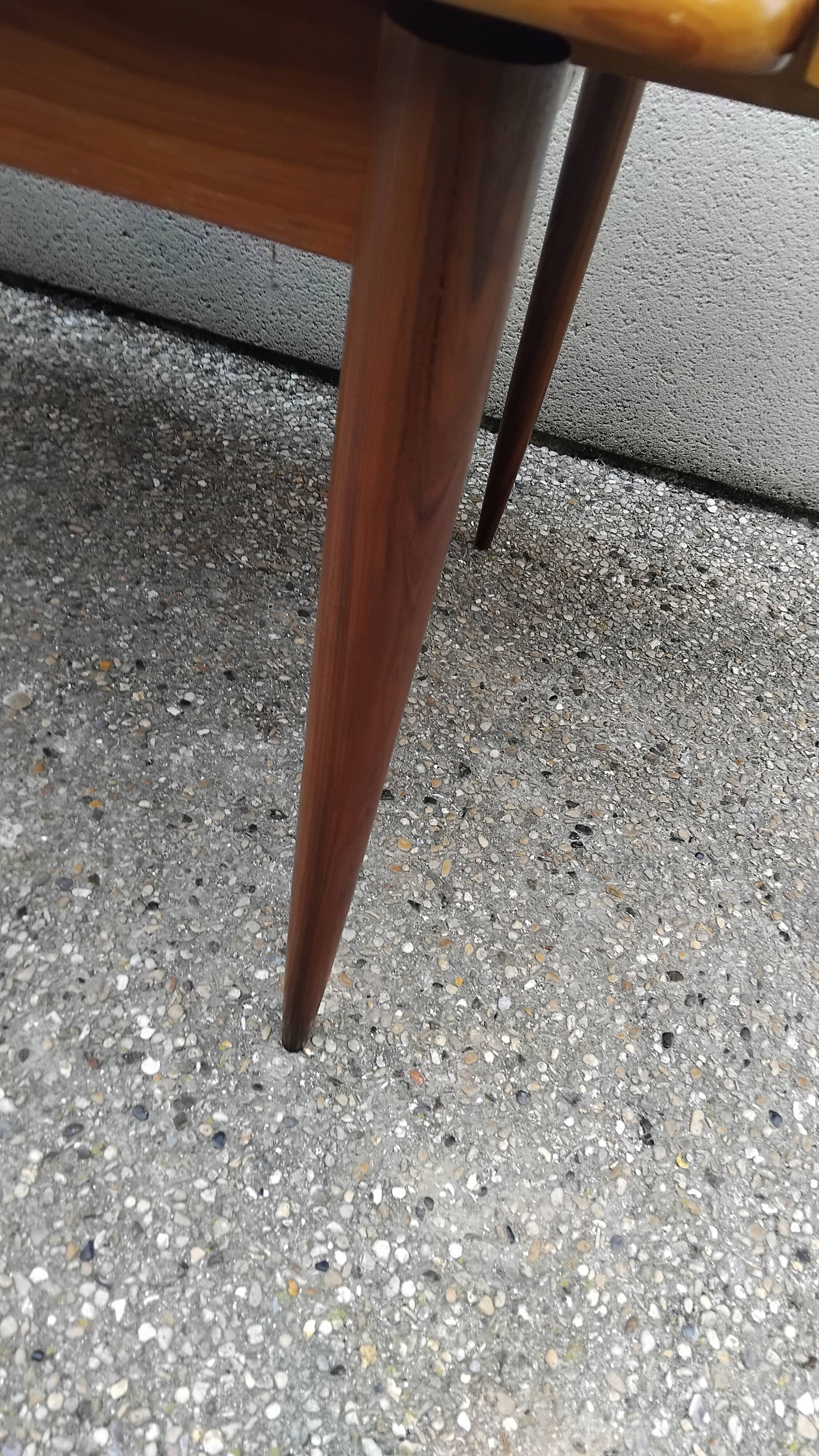 Vintage Rectangular Dining Table in Scandinavian Teak 1960s