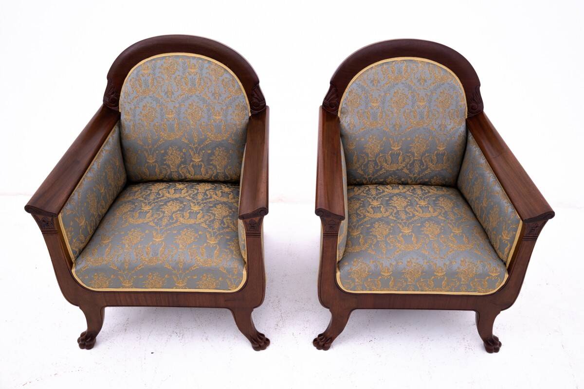 Ensemble de salon Biedermeier, Europe du Nord, vers 1880.