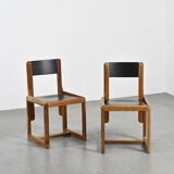 Pair of Chairs by André Sornay, circa 1960