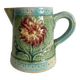 Small Art Nouveau slip milk pitcher