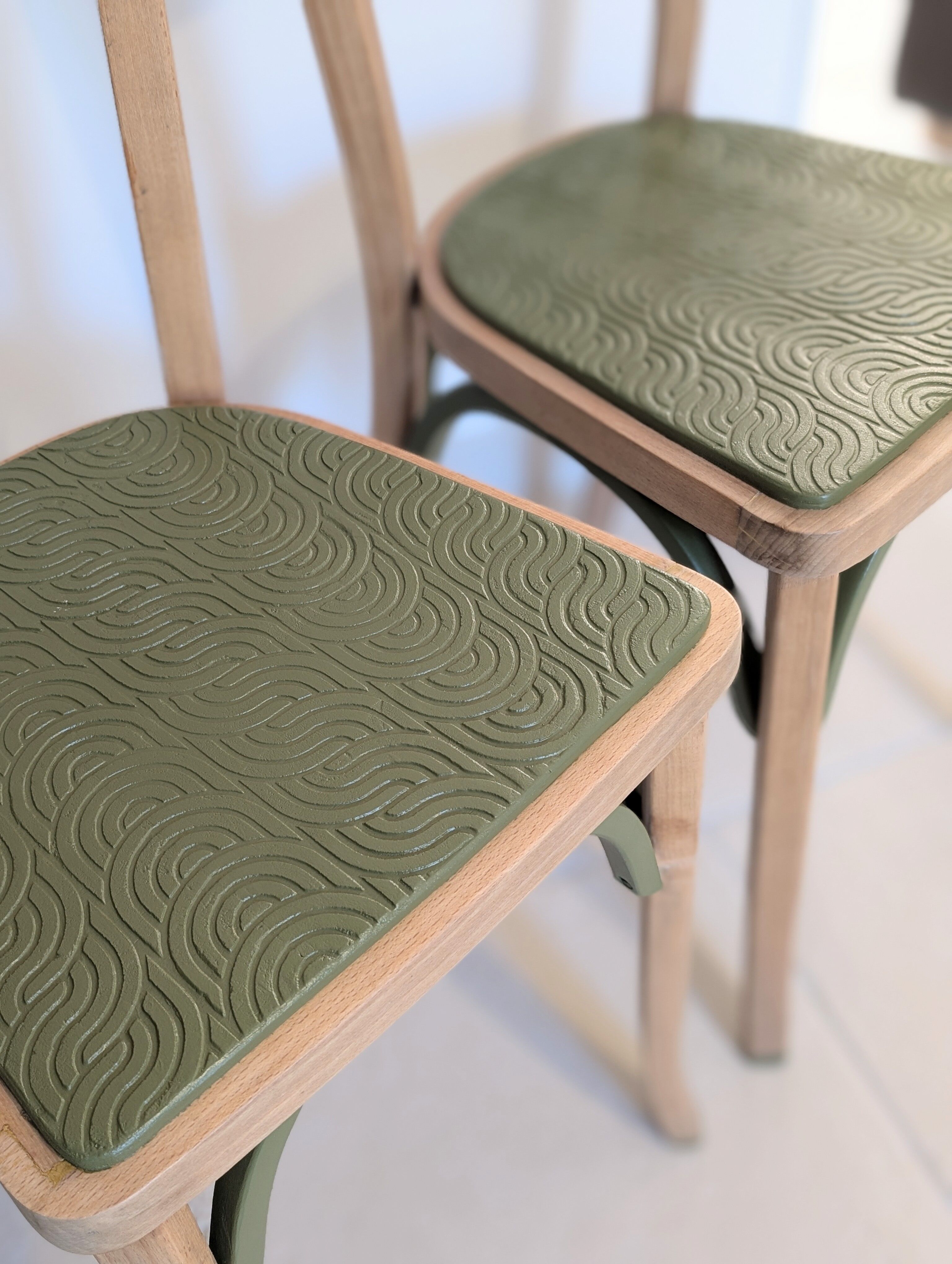 Pair of Baumann chairs