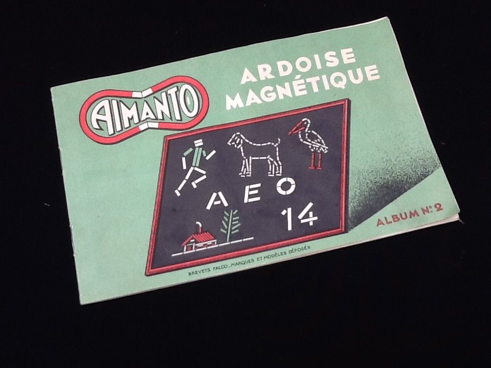 1940s creative game magnetic slate no. 2