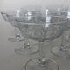 Set of 11 cups to serious champagne edged swirls white
