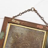Antique Triptych Wall Mirror – Vintage 1940s Folding Dressing Table Mirror