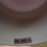 Articulated brown vintage office lamp