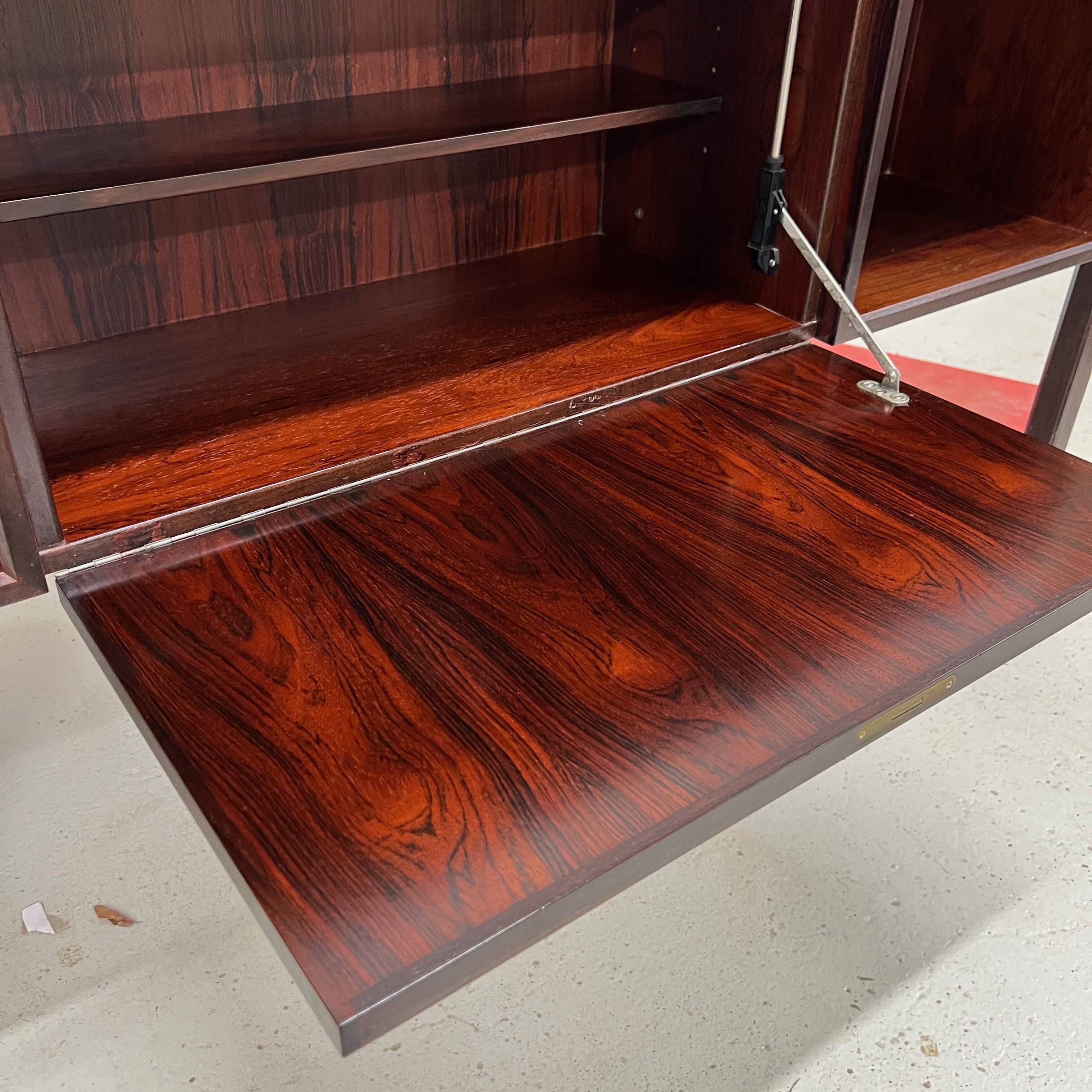 Gunni Omann Model 77 Rosewood Desk, 1960s.