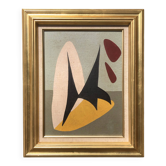 Golden frame painting