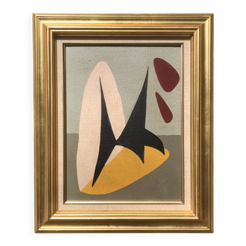 Golden frame painting