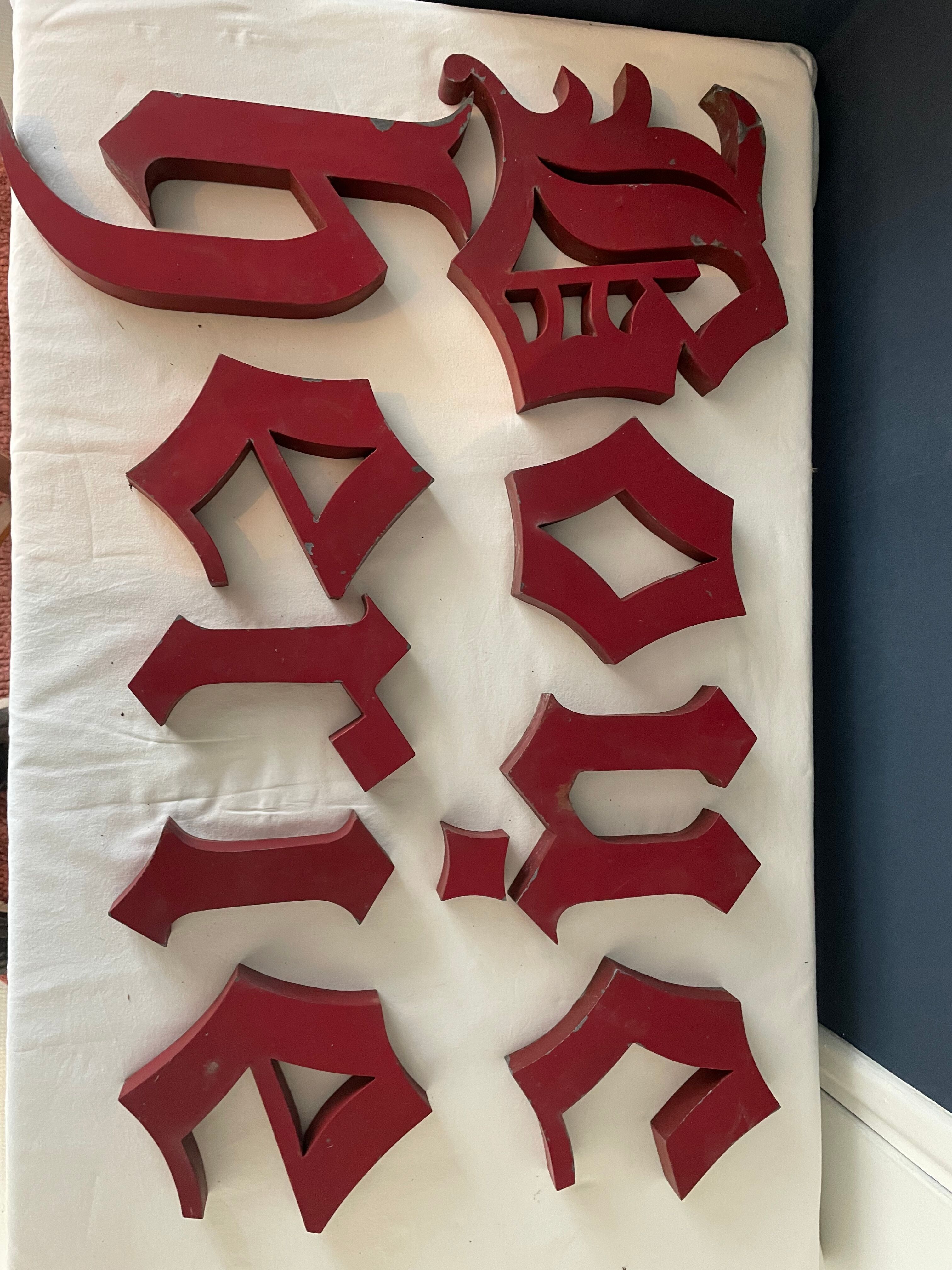 Sign Letters