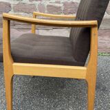 Paire de fauteuils chaises scandinave lounge années 60 fröscher kg