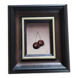 Miniature still life "cherries"