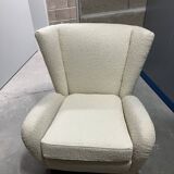 Pair of Gio Ponti inspired armchairs from the 50s