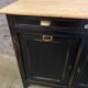 Former parisian black patina side board