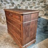 Antique French pine chest of drawers, early 1900s