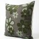 Vintage embroidered cushion cover 43x43 cm