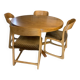 Baumann table and chairs
