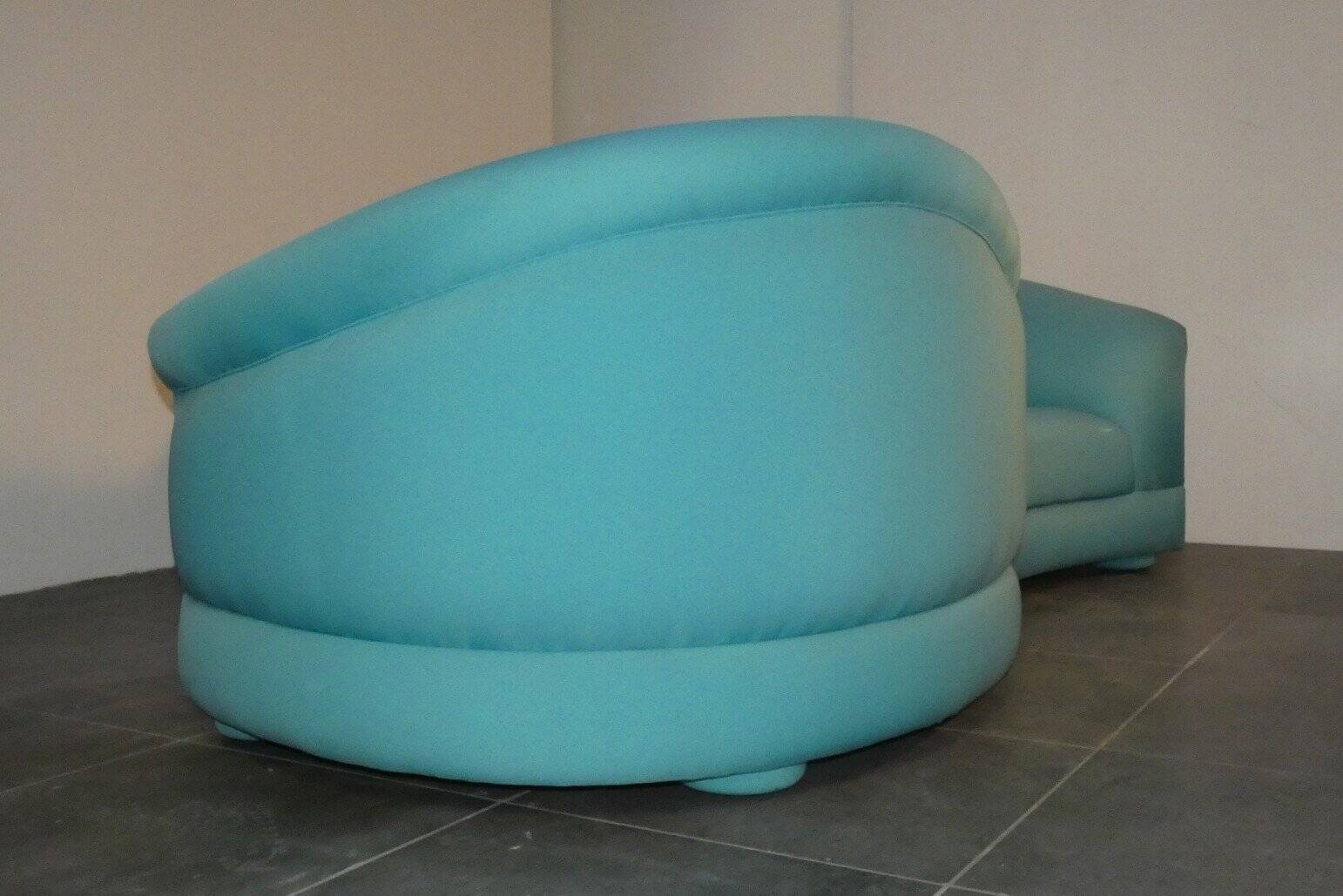 Toi et Moi sofa in jersey by Arpex International, Rome, Italy, 1970.