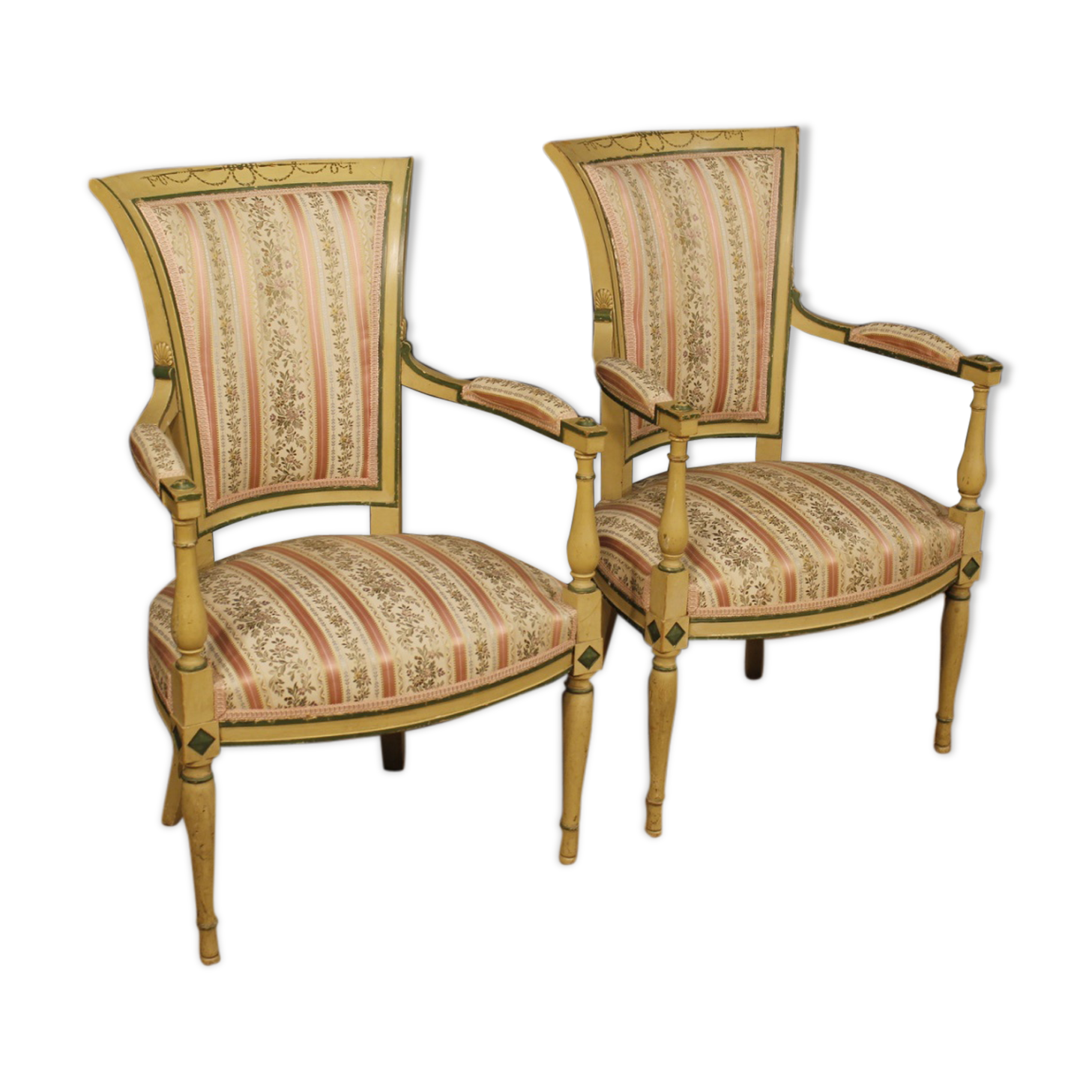 Paire de fauteuils, 20ème siècle