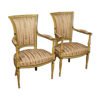 Pair of armchairs, 20th century