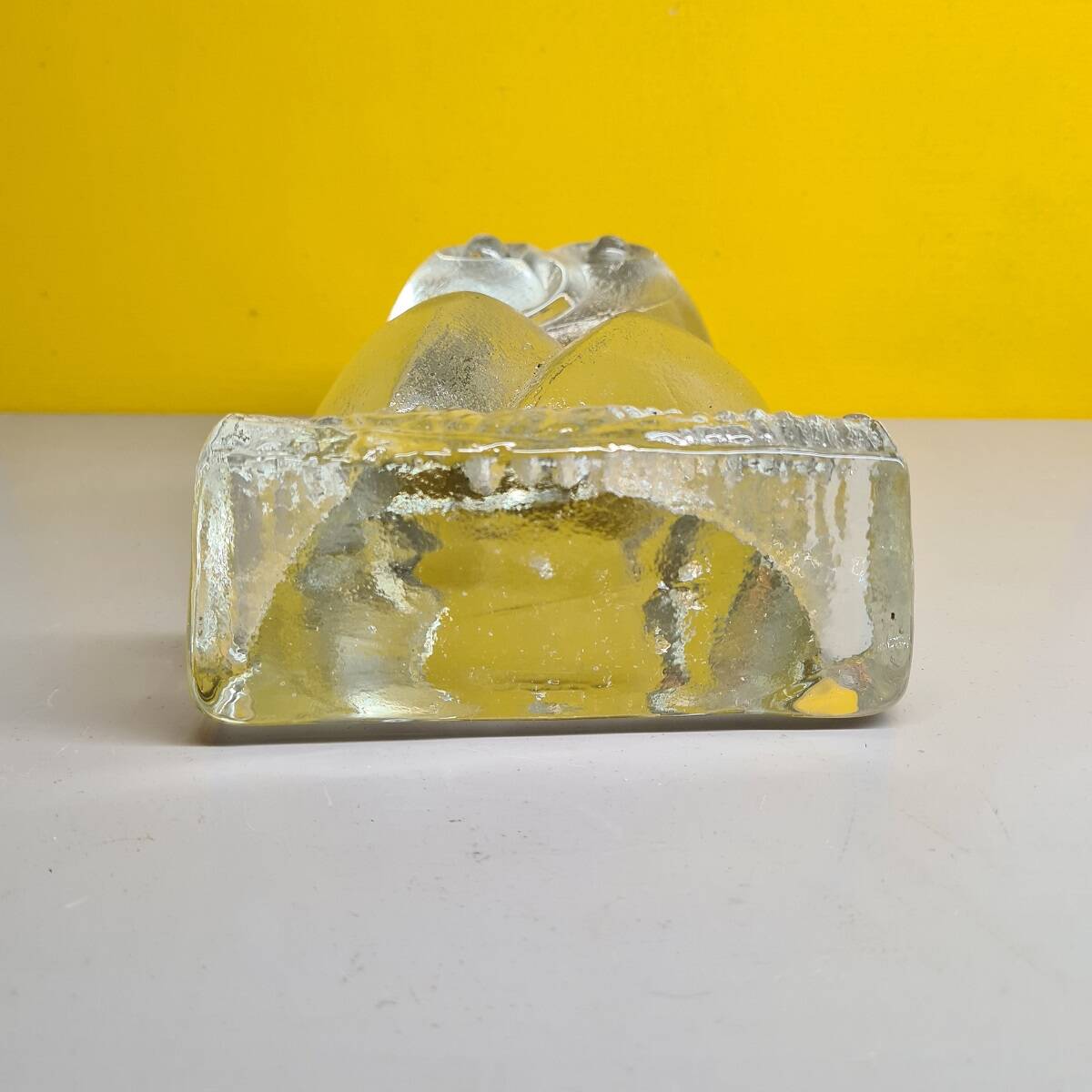 Klaus Breit Wiesenthalhütte Glass Owl, 1970s