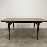 Table scandinave extensible en palissandre 1960