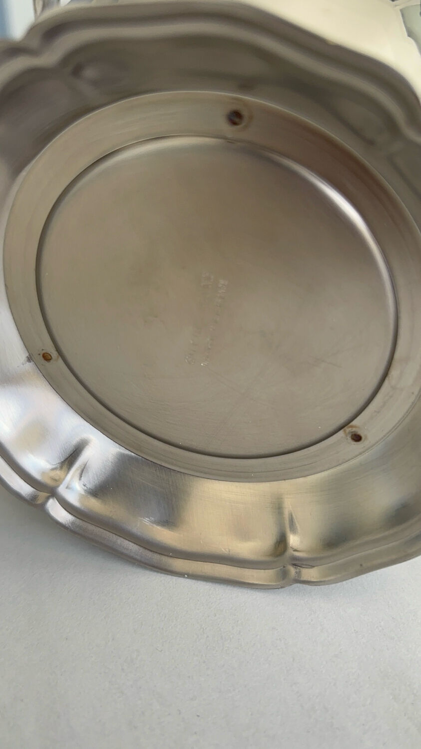 Vintage Guy Degrenne stainless steel ice bucket – ice tray with handles m