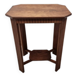 French Art Deco Side Table In Walnut, 1920/30s