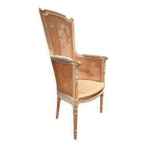 Fauteuil canné Louis