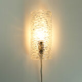 Vintage Swedish wall lamp model 8493 by Carl Fagerlund for Orrefors, 1960s