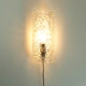 Vintage Swedish wall lamp model 8493 by Carl Fagerlund for Orrefors, 1960s