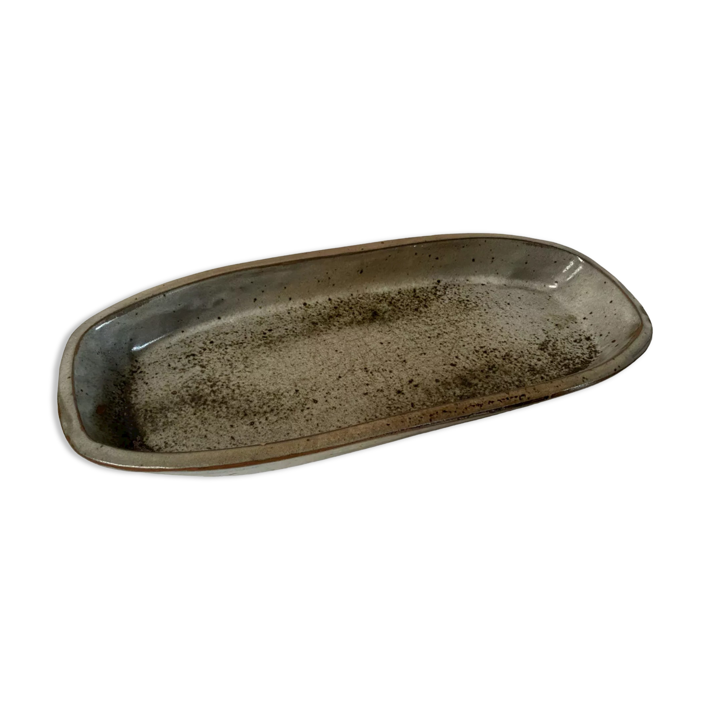 Vintage stoneware dish