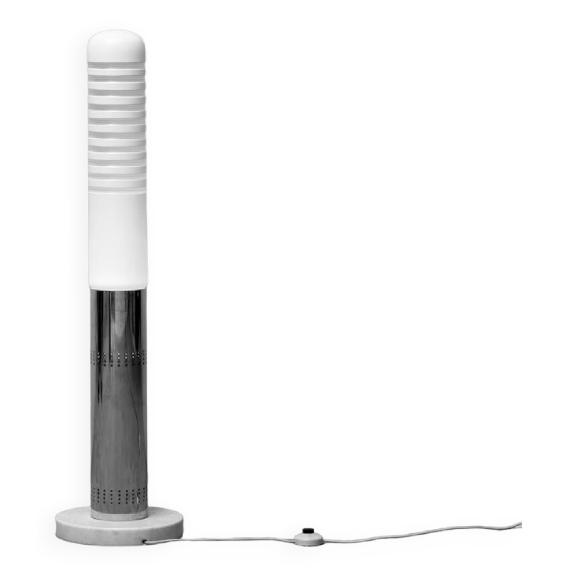 Lampadaire en métal 70s